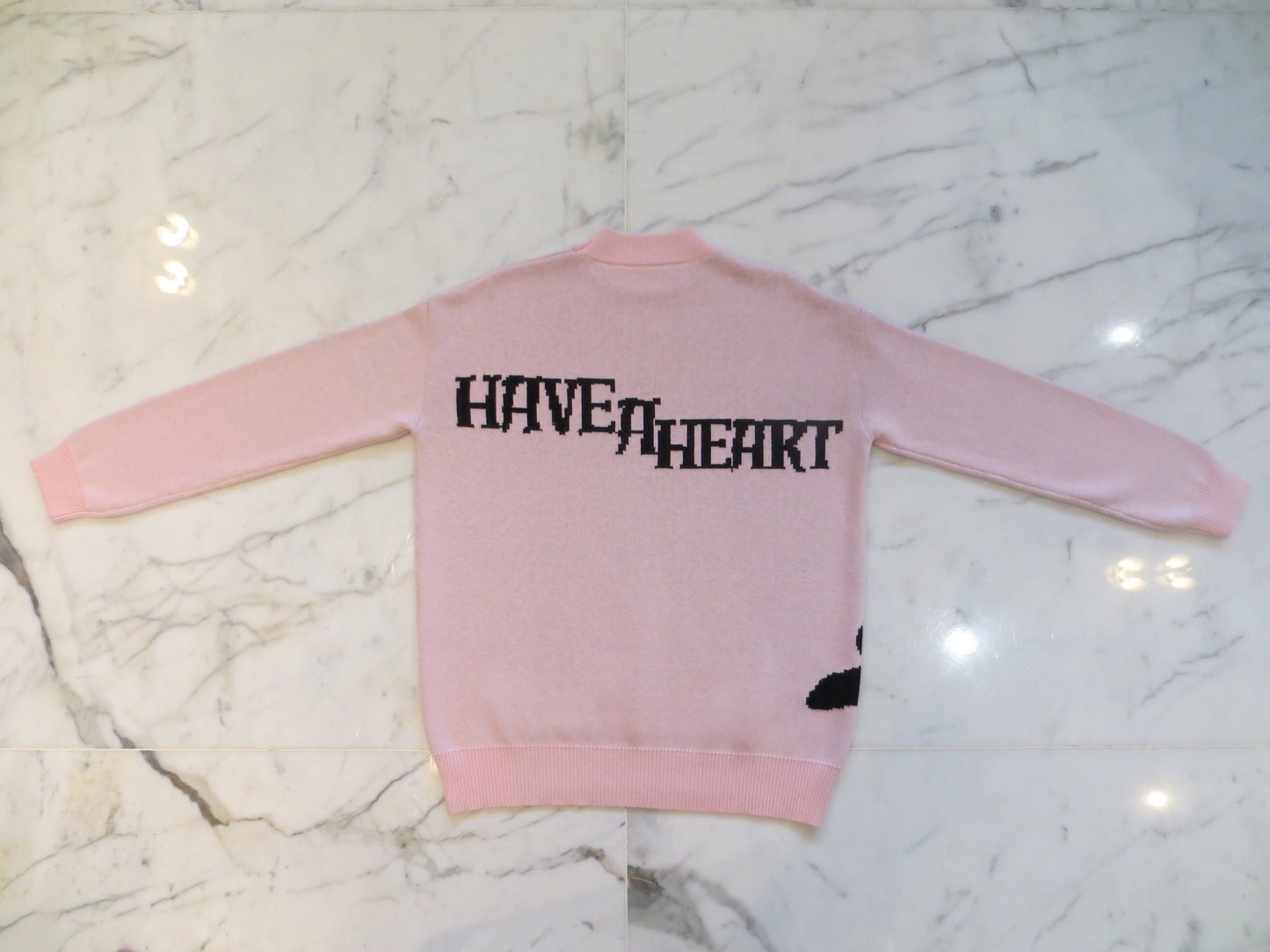 Amoroso Knit Sweater Pink